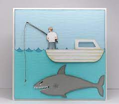 Download Fin Tastic Fishing Cards Fishing Birthday Cards Cricut Birthday Cards