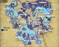 Ff14 クルザス西部高地 デイリーモブハント マップ 例のff14 Blog