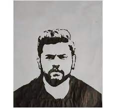 Pin By Rijo Mathew On Malayalam Actors Stencil Drawing Stencils Cute Drawings Of Love Celebrity Drawings