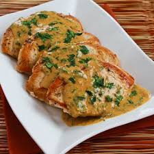 Kalyn S Kitchen Chicken Breasts With Cilantro And Red Thai Curry Peanut Sauce Recipes Poultry Recipes Low Carb Chicken