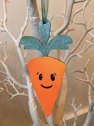 Christmas Carrot Tree Decoration Etsy Tree Decorations Christmas Hanging Decorations Christmas