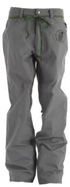 grenade reg ski snowboard pants gray mens sz s by grenade