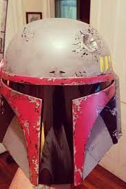 Customer S Painted Bucket Mandalorian Helmet Mandalorian Cosplay Cosplay Helmet