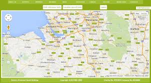 Great britain street & road map search. Getting Grid Refs Using Google Maps