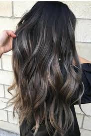 20 Hottest Winter Hair Style Ideas For Black Hair To Try Ash Hair Color Brunette Hair Color Balayage Brunette