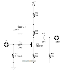 Untuk membuat sebuah perangkat penguat mic atau biasa juga di sebut preamp mic sangat lah mudah,kalau anda belum bisa memahami cara membaca skema saya buatkan untuk anda gambar jelas nya.penyolderan di sarankan gunakan media pcb bolong/matrix pcb supaya mudah menempel dan tidak goyang. Rangkaian Pre Amp Mic Berbasis Jfet Sk170 Skemaku Com