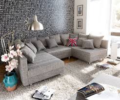 Delife Wohnlandschaft Clovis Anthrazit Modul B98 X T83 Microvelours Sitzhocker Online Kaufen Otto Wohnen Wohnlandschaft Mobel Braun