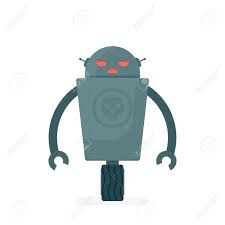 Check spelling or type a new query. Cartoon Evil Robot Character Royalty Free Cliparts Vectors And Stock Illustration Image 77976088