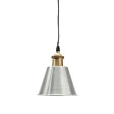 loftlampe metal messing hubsch lampe messing lamper