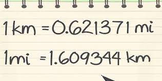 4.6 kilometers equals 2.86 miles: How Many Miles Is A Kilometer Equal To