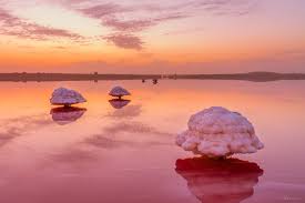 Image result for pics of pink colored lakes around the world