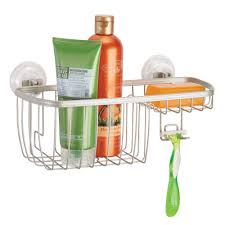 After a tiresome and tedious working session if its shower made, it's okay. Better Homes Gardens Satin Suction Shower Basket Walmart Com Walmart Com