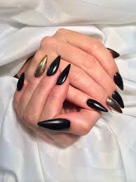 Maybe you would like to learn more about one of these? Pin By Alex Freeland On My Nails Gold Stiletto Nails Black And Gold Stiletto Nails Black Stiletto Nails