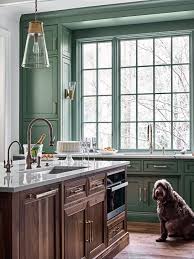 The Best Green Paint Colors In 2020 Green Kitchen Cabinets Walnut Island Green Kitchen