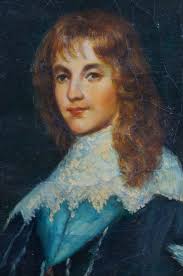 James Stuart Duke of Richmond Greyhound Oil Painting After Anthony Van Dyck  36"