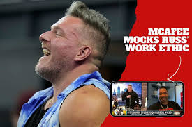 Let's be great! Russel Wilson jokes with Pat McAfee about his work ethic