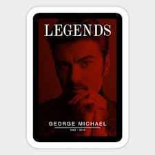George Michael Stickers for Sale