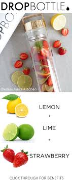 Lemon Lime Raspberry Detox Water Ellensmessykitchen Strawberry Detox Water Lemon Water Detox Recipe Detox Water