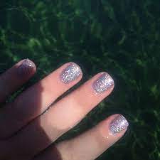 It S Always Summer In Florida Feat My Shortest Acrylic Glitter Nails Ever Short Acrylic Nails Dream Nails Nails