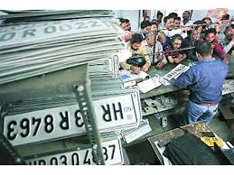 Online Booking Of Number Plate Resumes