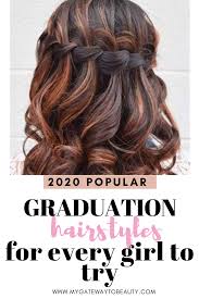 Long or short, curly or straight, we have styles for every hair. Best 50 Hairstyles For Graduation Every Girl Needs My Gateway To Beauty Blog Graduation Hairstyles Hair Styles Graduation Hairstyles With Cap