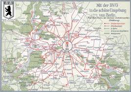 Bvg Ausflugskarte 1938 Bvg Berlin Berlin U Bahn Plan