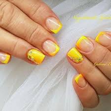These acrylic nail designs are glamorous and unique, giving you the inspiration you'll need to create 20. Summer Short Acrylic Nails Yellow Confession Of Rose