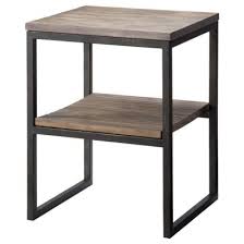 Accent Table Iron And Wood Dvr Storage Accent Furniture Living Room Iron Furniture Furniture