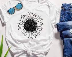 Download Sunflower Svg Flower Svg Sunflower Svg Files Sunflower Svg Cricut Sunflower Cricut Distressed Sunflower Png Dxf Eps Mitfly