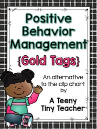 Positive Behavior Management Gold Tags A Teeny Tiny Teacher