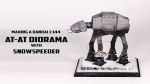 Star wars diorama is a collection of my personal set of star wars dioramas from the first three movies; How To Make A Star Wars Diorama With At At And Snowspeeder Youtube
