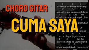 Cord Gitar Ko Mo Cari Yang Bagaimana Cuma Saya M A C Lagu Tiktok Viral Youtube