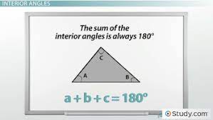 Interior And Exterior Angles Of Triangles Definition Examples Video Lesson Transcript Study Com Confused by triangle geometry on act math?