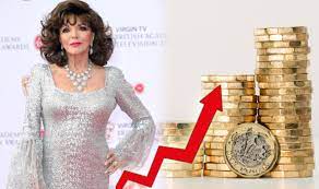 Citizen and spent most of her career there. Joan Collins Net Worth How Much Is The Dynasty Actress Worth Express Co Uk