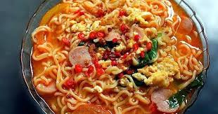 Resep bihun kuah jamur udang, makanan sehat yang praktis berikut resep bihun kuah tomyam dari buku aneka sajian mi & olahan lain karya sri wulan dan tuti soenardi. Kumpulan Resep Masak Mie Super Pedas Dan Cocok Untuk Anak Kos Racikanbumbu Com