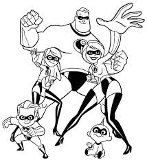Maybe you would like to learn more about one of these? The Incredibles Whole Family Coloring Page Download Print Online Coloring Pages For Free Color Nimbus