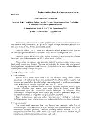 Bersifat kuantitatif sehingga dapat digambarkan dalam bilangan. Doc Pertumbuhan Dan Perkembangan Masa Remaja Ika Rachmawati Academia Edu