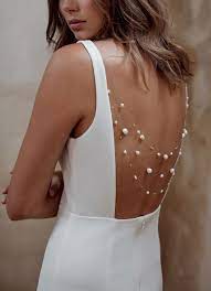 Beaded Pearl Bridal Gown By Floravere See More On The Lane Wedding Dress Inspiration Pearl Wedding Dress Dresses