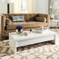 We've got the latest sales on round wicker coffee table. Safavieh Kinsley 48 In White Large Rectangle Wood Coffee Table With Lift Top Fox2234a The Home Depot
