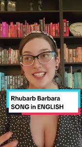 Replying to @rikki.64 Here's the SONG translated into English! #onetake  #onetry #barbarasrhabarberbar #barbaradance #dance #germanmusic #german  #tonguetwister #barbara #rhubarbbarbara #rhubarb ...