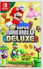 If mario eats a super mushroom , he becomes a super mario — he grows to double his size and gains the ability to break bricks above him. New Super Mario Brosu Deluxe Nsw Amazon De Games