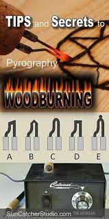 Pyrography Wood Burning Tips And Tools