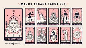 Learn the tarot card meanings and read a fictional narrative of the fool's journey through the major arcana. Set Of Major Arcana Tarot Cards Vector Download
