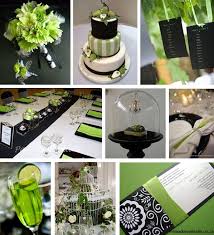 Black And Green Wedding Black Is Cool Green Themed Wedding Unique Wedding Colors Black And White Wedding Theme