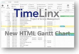 New Timelinx Html Gantt Charts Project Service Management