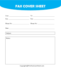 When sending a paper or email fax, however, you need to be sure to include the right information manually. Free Blank Printable Fax Cover Sheet Template Pdf Word Fax Cover Sheet Template