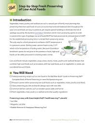 Canning Step By Step For Low Acid Foods By Survivit Llc Issuu