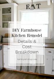 Learn all about average kitchen remodel cost. 80s Ranch To Farmhouse Fresh Diy Kitchen Remodel Details And Cost Breakdown An Oregon Cottage