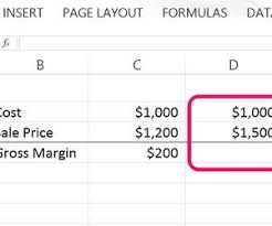 How To Calculate Gross Profit Margin Using Excel Techwalla Com Excel Profit Calculator