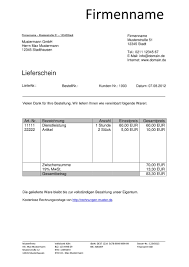 Maybe you would like to learn more about one of these? Lieferschein Vorlage Kostenlos Herunterladen